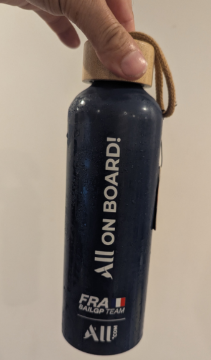 Low quality water bottle