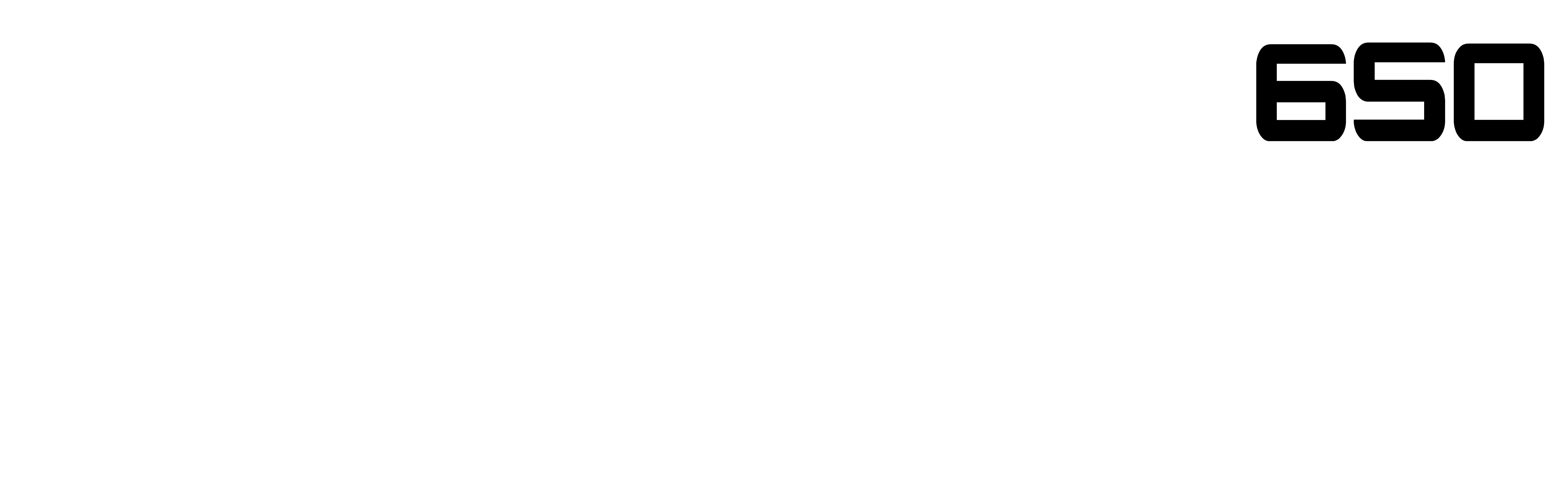White Shaw 650 logo