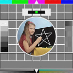 icon Satanic Test Card.